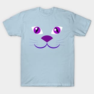 Mustache cat Halloween T-Shirt